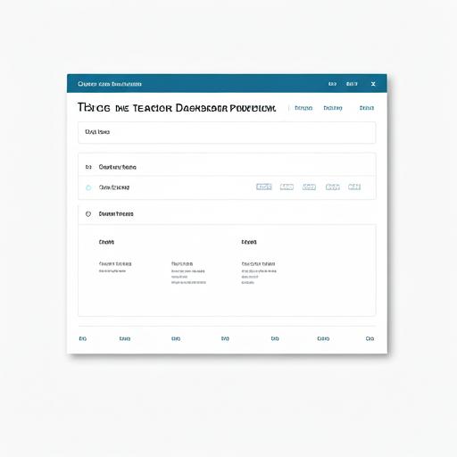 Teacher dashboard showing student progress